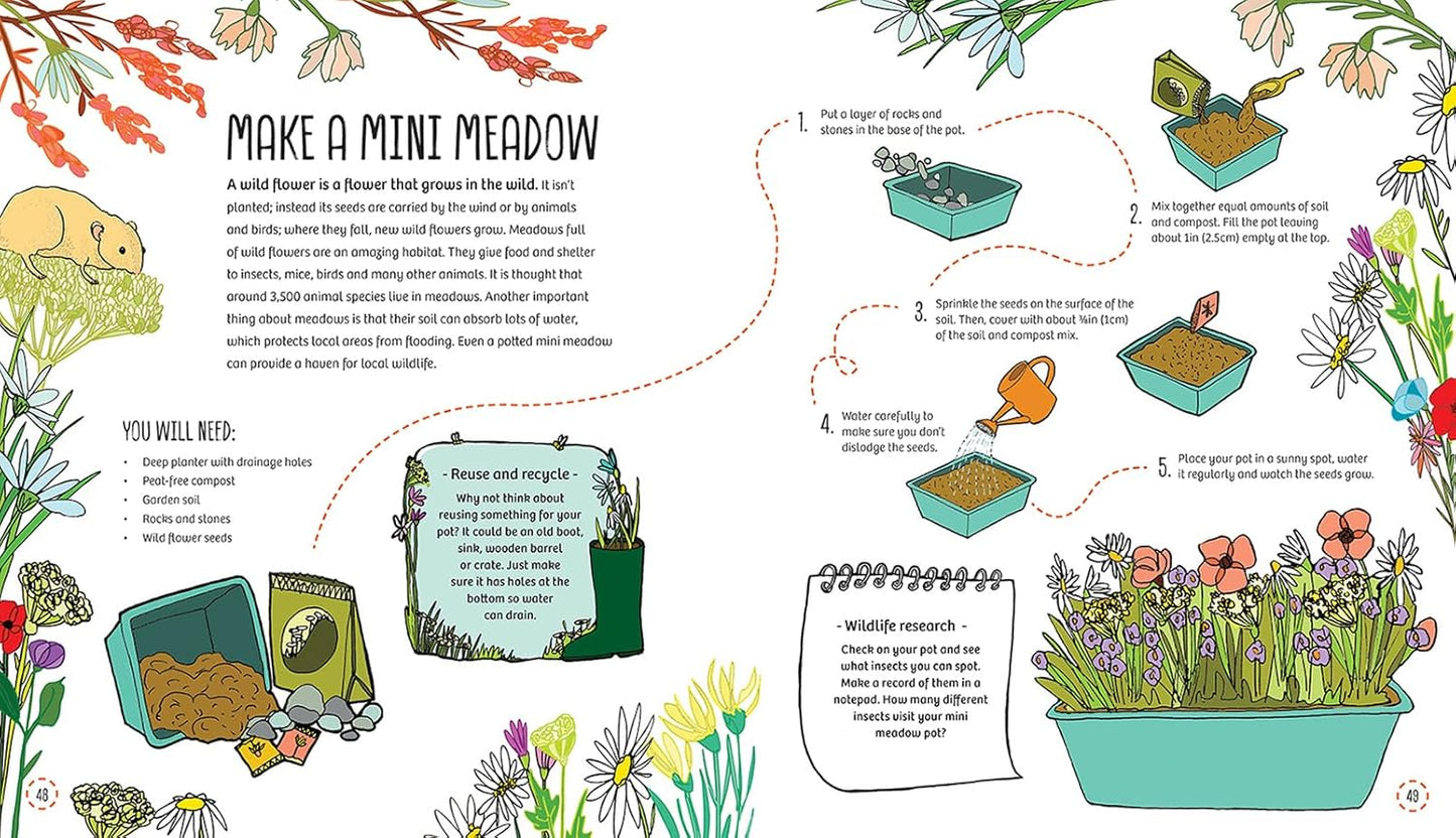 Bird, Bee & Bug Houses : Homes and Habitats for Garden Wildlife - Ages 5+